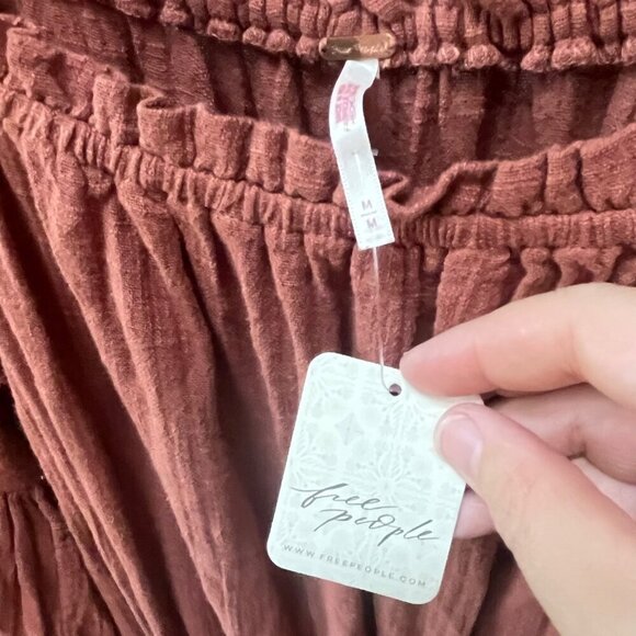 New Free People Gaia Mini Dress- Size‎ M - Picture 4 of 7